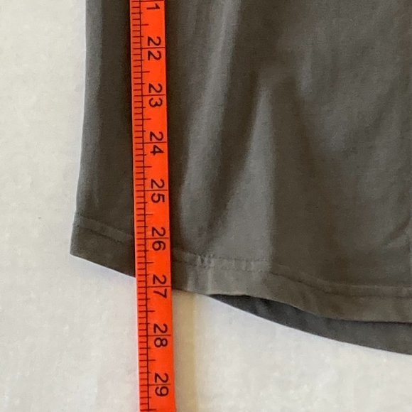 Supply & Demand Men's Charcoal Grey Long Sleeves Flower Pattern T-Shirt M - Picture 6 of 11